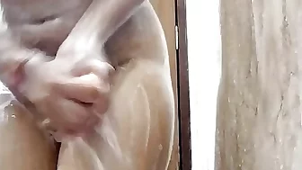 Punjabi 20 year old girl changing clothes at washroom