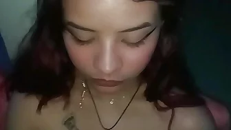 This big cock inside my mouth is the best- how delicious it is to suck it all - Porn
