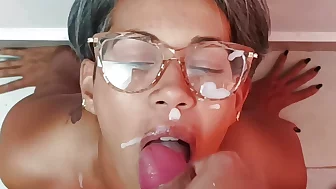 Challenge accomplished. Milf Facial cumshot - Porn in Spanish.