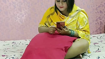 Desperate wife fucking with boy! Hindi Sex