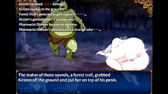 Battle Demon Kirsten Captain Sikorsky hentai game part 2 fuck ass creampie ahegao NTR milf