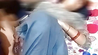 Indian dever fucked her bhabi pussy in bedroom dirty talking hindi sex