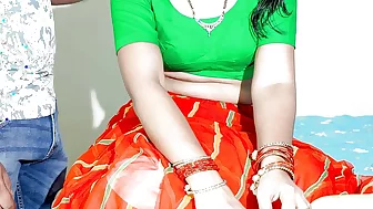 Priya bhahbi flirts enjoying devar and with cucumber and fucked hard in closeup in Hindi audio