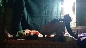 Cute couple Romance and Sex in Room . Village Couple hot sex video . Live video Recording sex