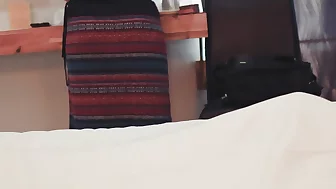 Thai hotel massage mature busty masseuse gives handjob fucker